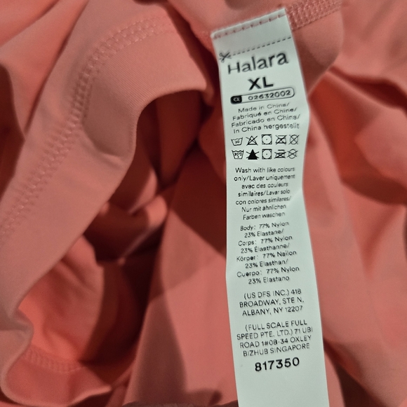 Halara Coral Tennis Dress XL *New* - Picture 8 of 9